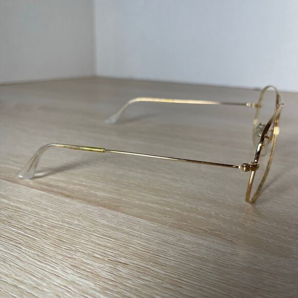 Ray-Ban RB3025 Gold Aviator Large Metal Sunglasses 001/58 FRAMES ONLY 55-14 - Picture 8 of 8